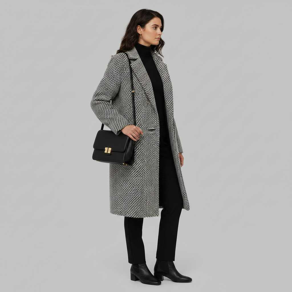 Cappotto Lungo Elegante in Lana | Moda Donna