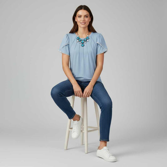 Camicetta Estiva Comoda Donna | Moda Casual