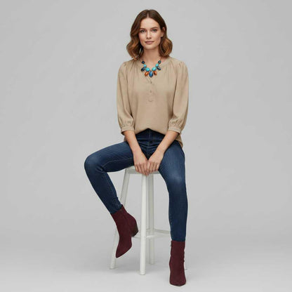 Camicetta da Donna Patchwork | Moda Versatile