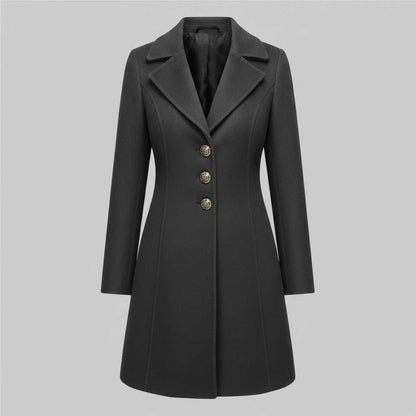 Cappotto Elegante da Donna | Cappotto in Misto Lana