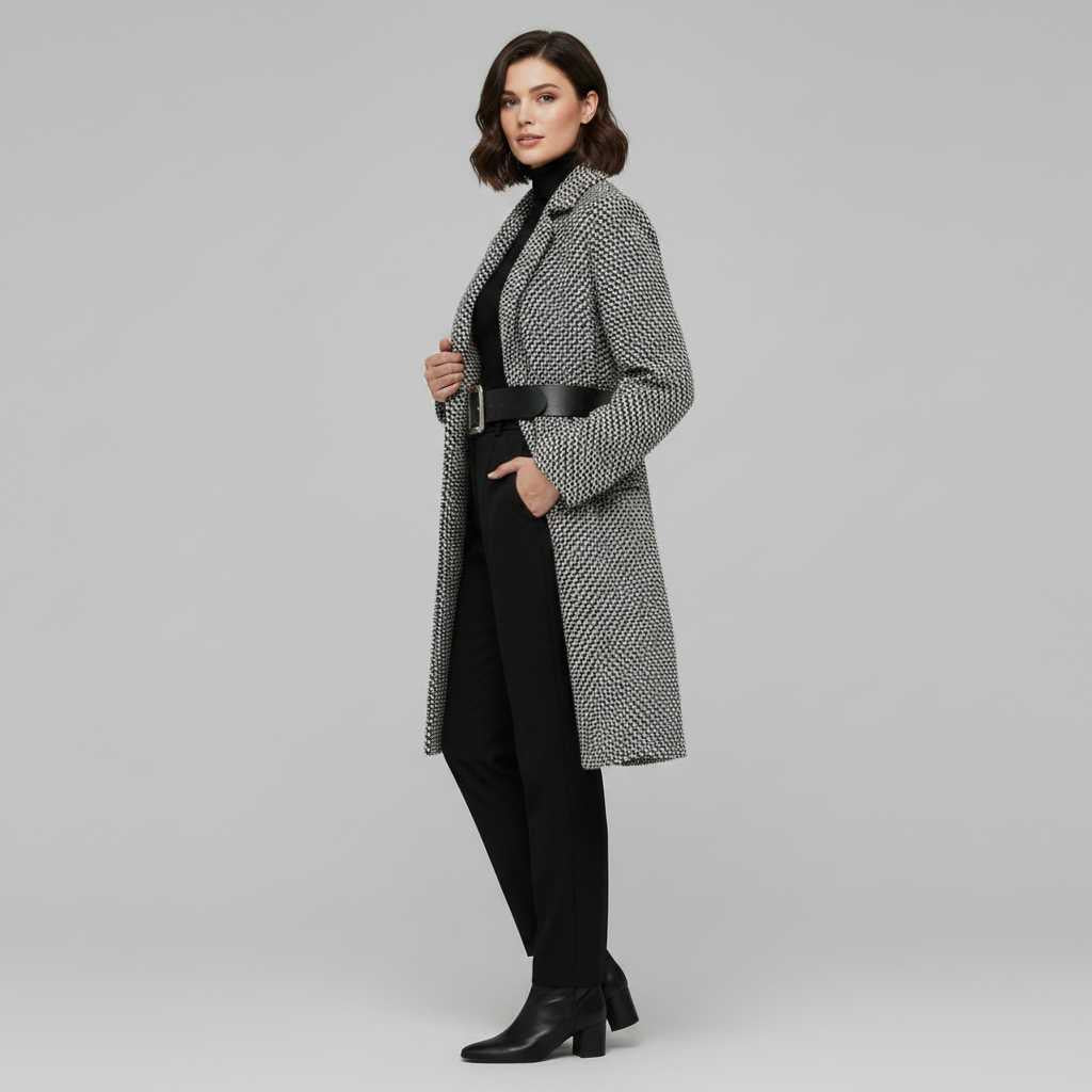 Cappotto Lungo Elegante in Lana | Moda Donna
