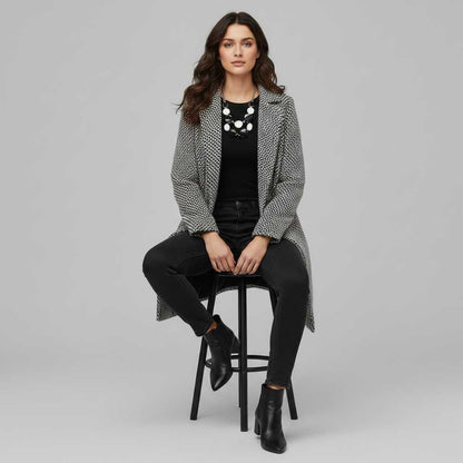 Cappotto Lungo Elegante in Lana | Moda Donna