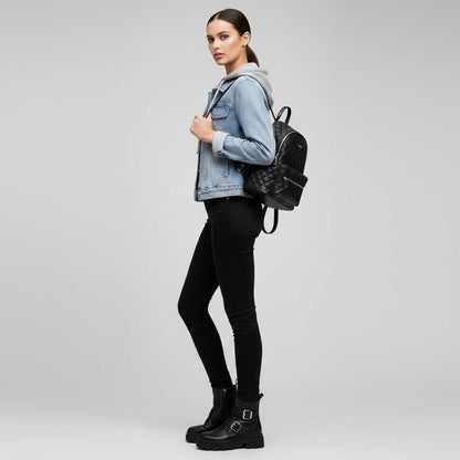 Giubbotto Denim Donna con Cappuccio Removibile | Giacca Casual