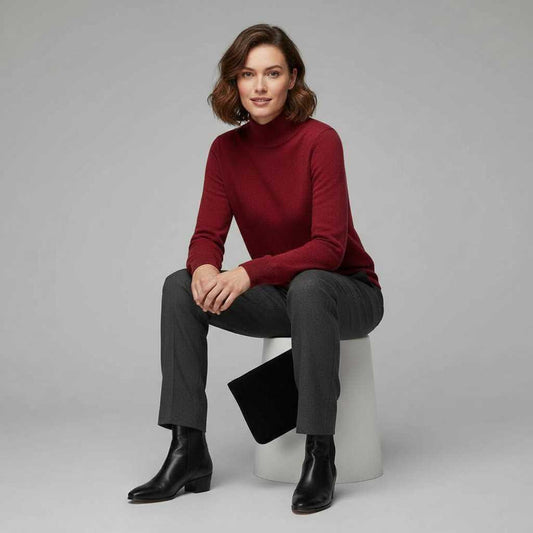 Maglione Elegante Donna | Moda Femminile Versatile e Classico