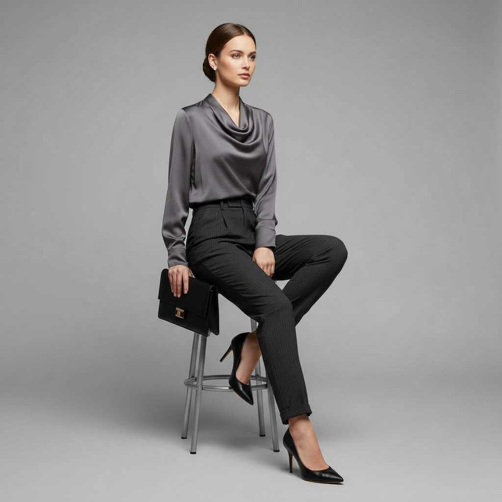 Pantaloni Aderenti Eleganti | Pantaloni Donna da Ufficio